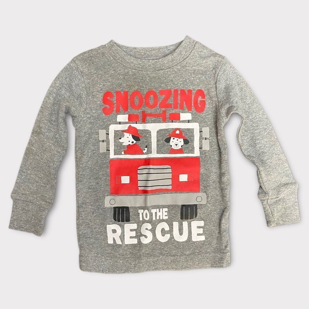 𝅺carter's | 3/$15 Gray Graphic Pj Shirt